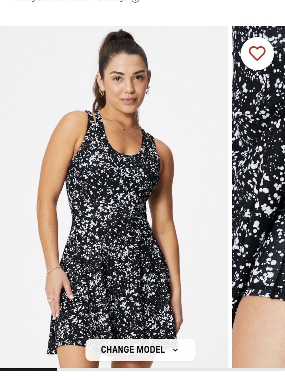 Fabletics Boost Performance Mini Dress In "Spritz" - Picture 13 of 13
